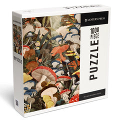 PREORDER 1000 Piece Puzzle Woodland Mushrooms
