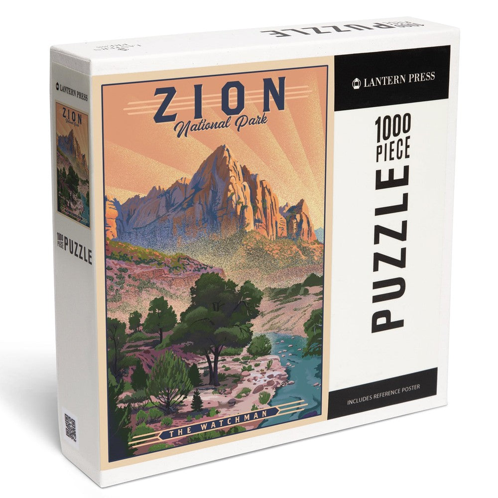 PREORDER 1000 Piece Puzzle Zion National Park Uta