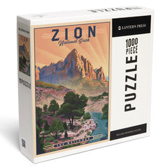 PREORDER 1000 Piece Puzzle Zion National Park Uta