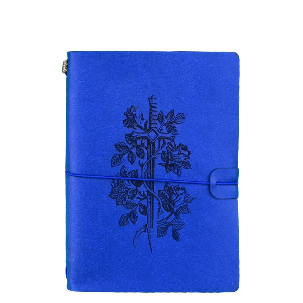 PREORDER Character Journal - Blue - Sword and Rose