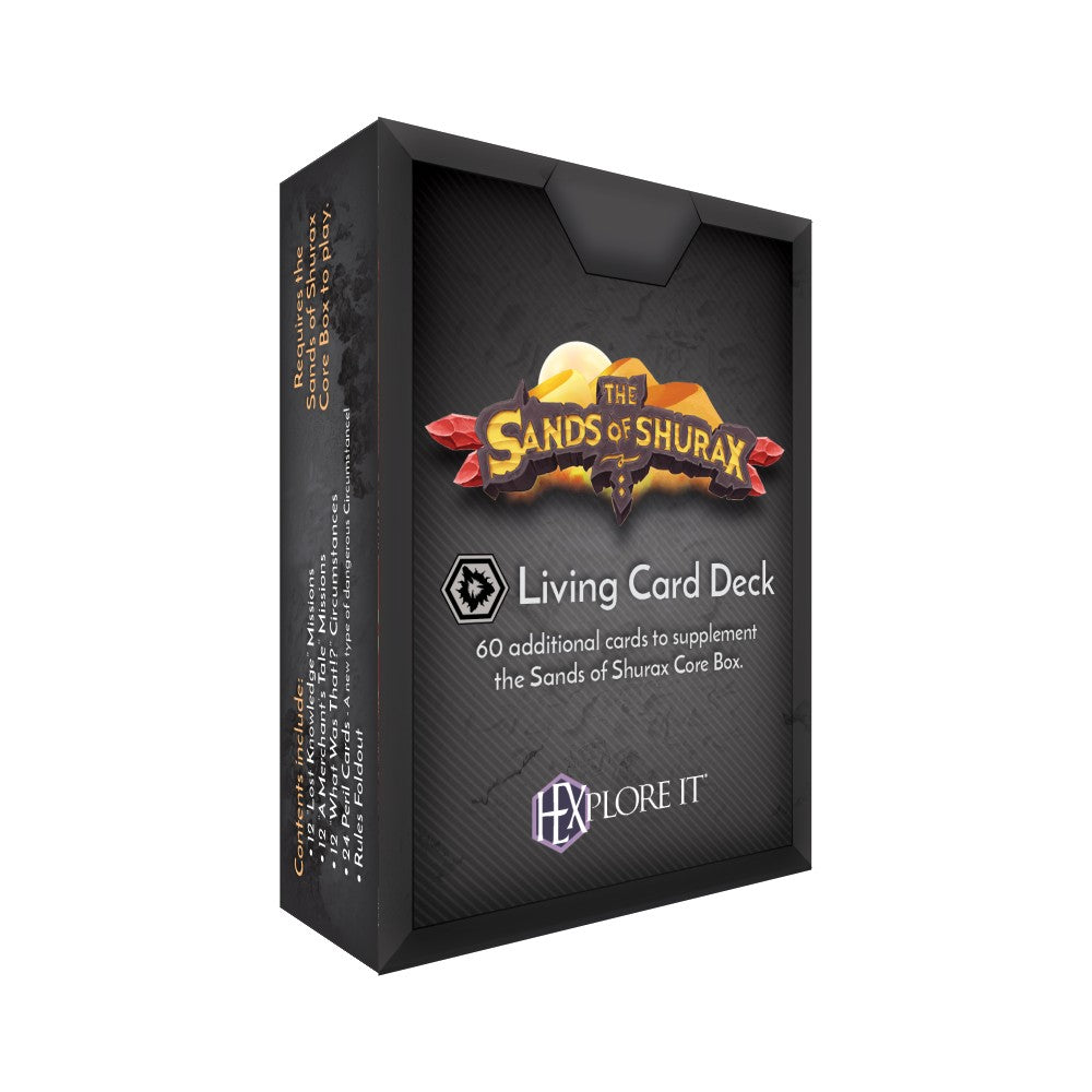 HEXplore It - The Sands of Shurax Living Card Deck
