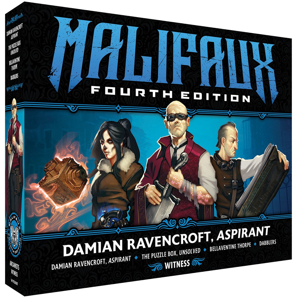 PREORDER Wyrd Games: Malifaux: Arcanists: Damian Ravencroft - Aspirant