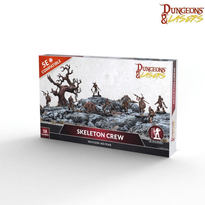 Dungeons & Lasers: Miniatures - Skeleton Crew