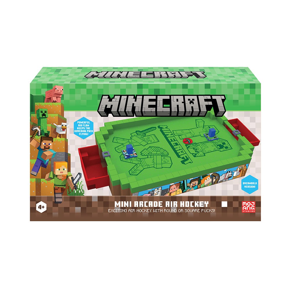 PREORDER Minecraft: Mini Arcade Air Hockey - Overworld