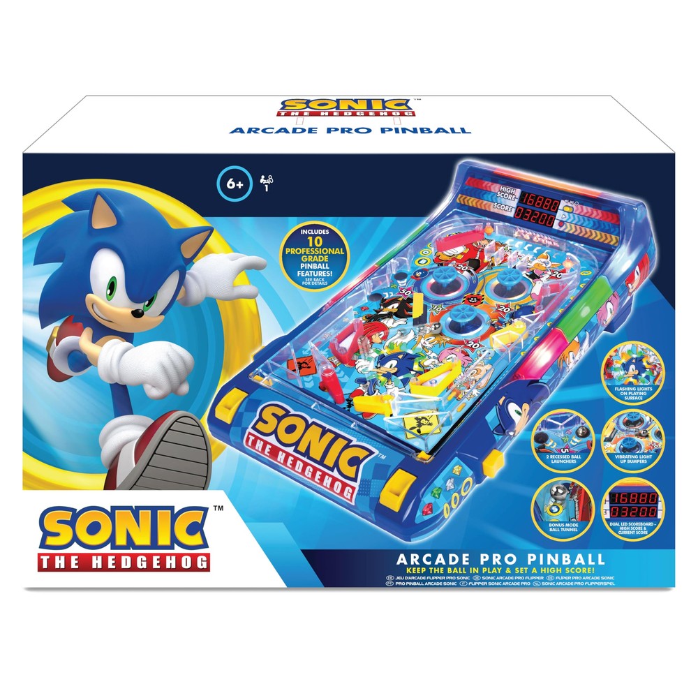 PREORDER Sonic The Hedgehog: Sonic Arcade Pinball (Premium Series)