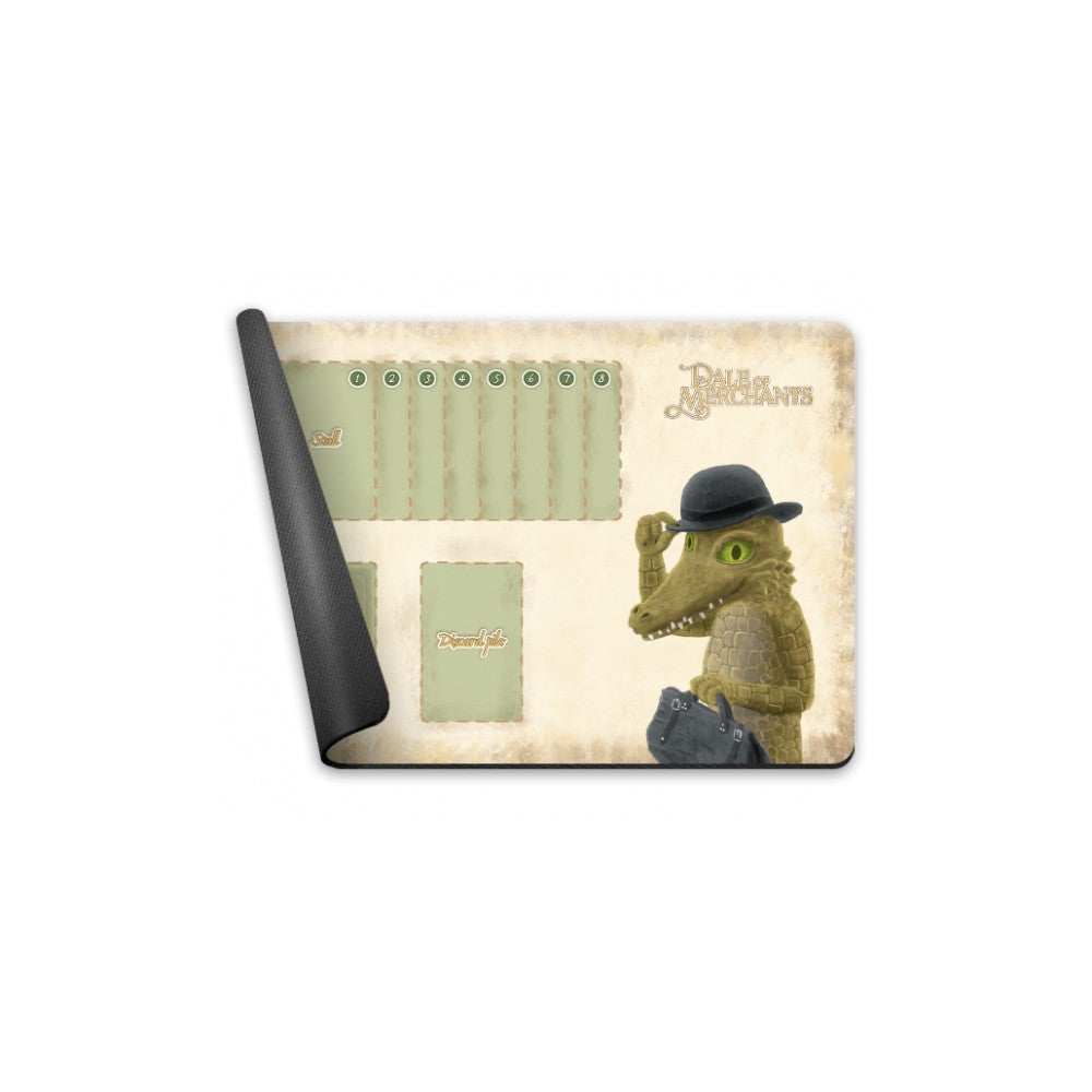 PREORDER Dale of Merchants - Playmat - Dwarf Crocodile