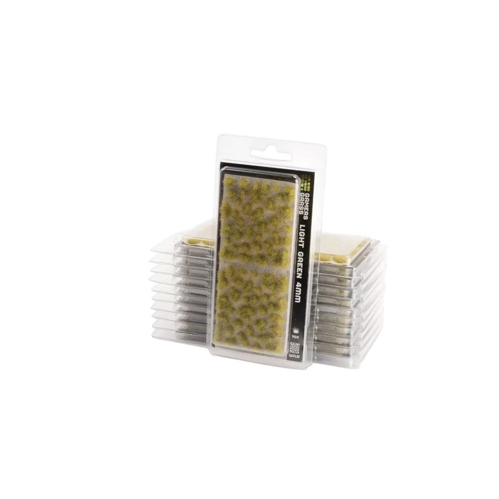 Gamers Grass - Grass Tufts - 4mm - Light Green - Wild