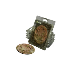 Gamers Grass - Battle Ready Bases - Badlands - Oval 120mm (x1)