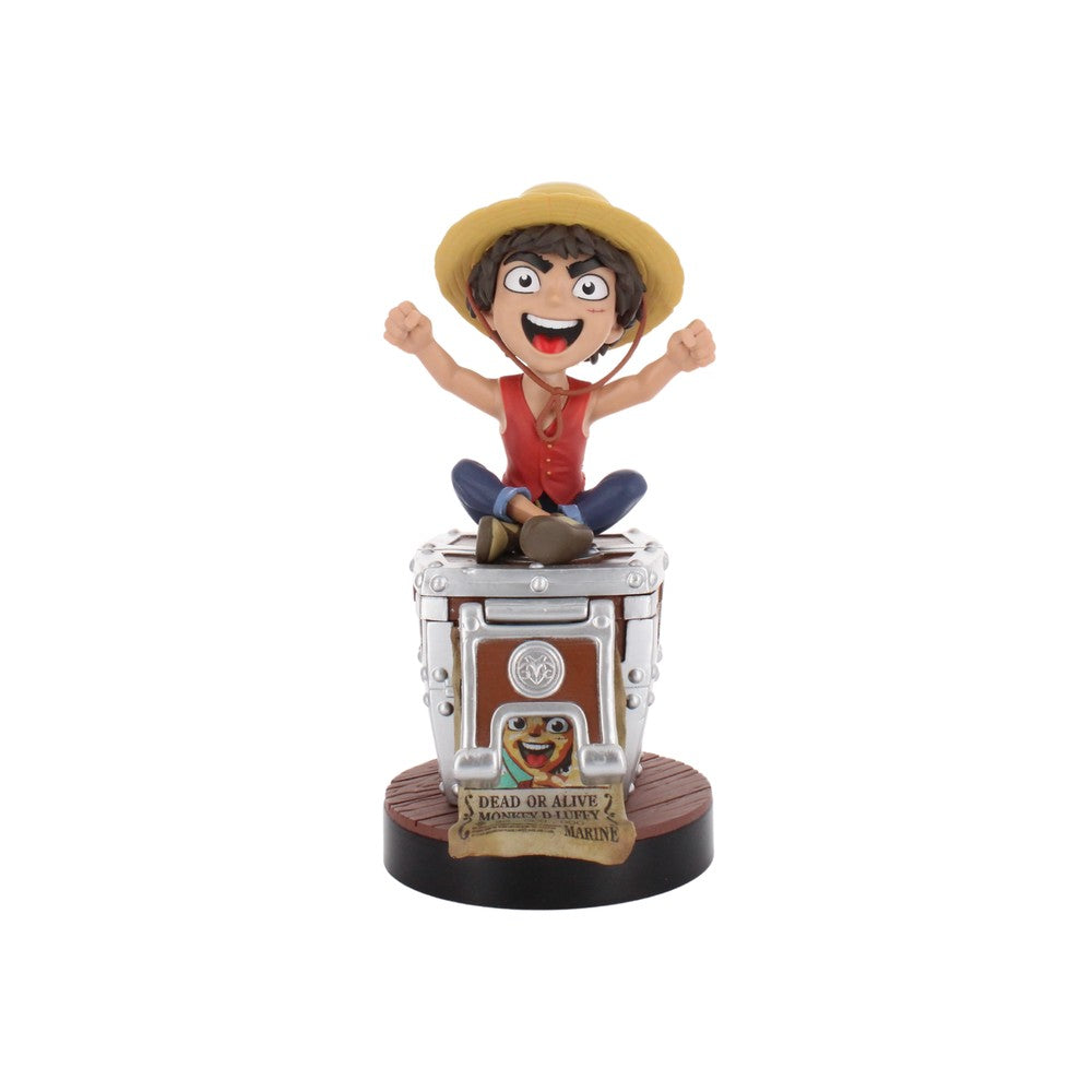 Netflix: Luffy Wanted Poster Cable Guys R.E.S.T Collectible Figure Device Holder