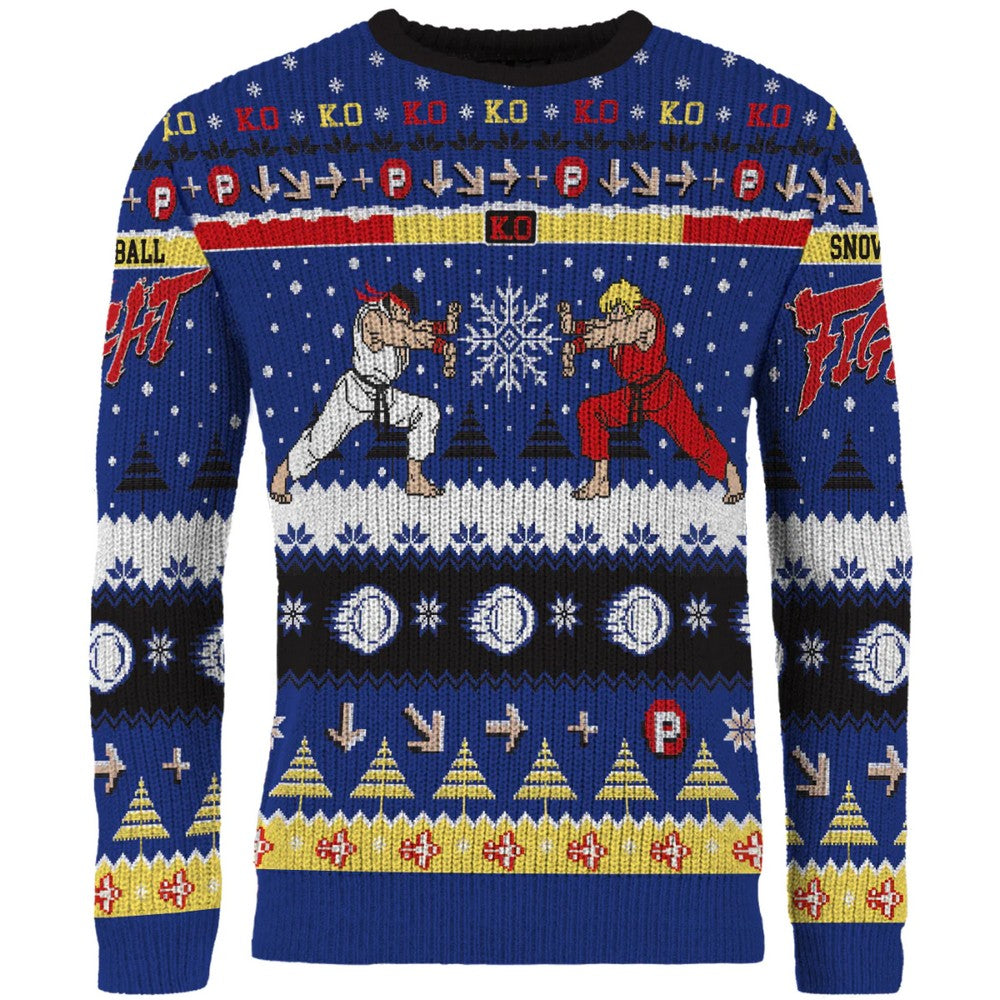 PREORDER Street Fighter: Christmas Jumper (Size: XXXL)