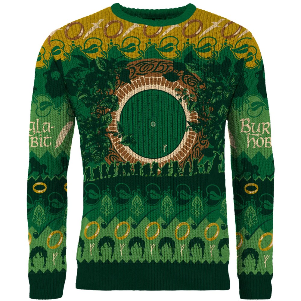 PREORDER Lord of the Rings: The Shire Christmas Jumper (Size: L)