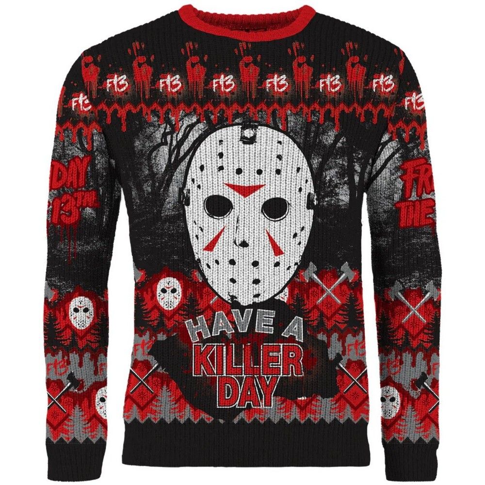 PREORDER Friday the 13th Christmas Jumper (Size: XXXL)