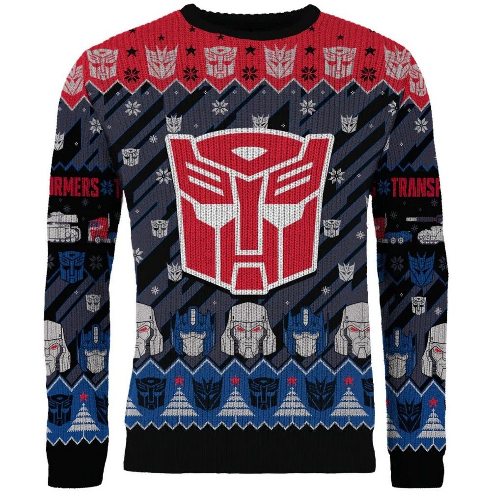 PREORDER Transformers Christmas Jumper (Size: XS)