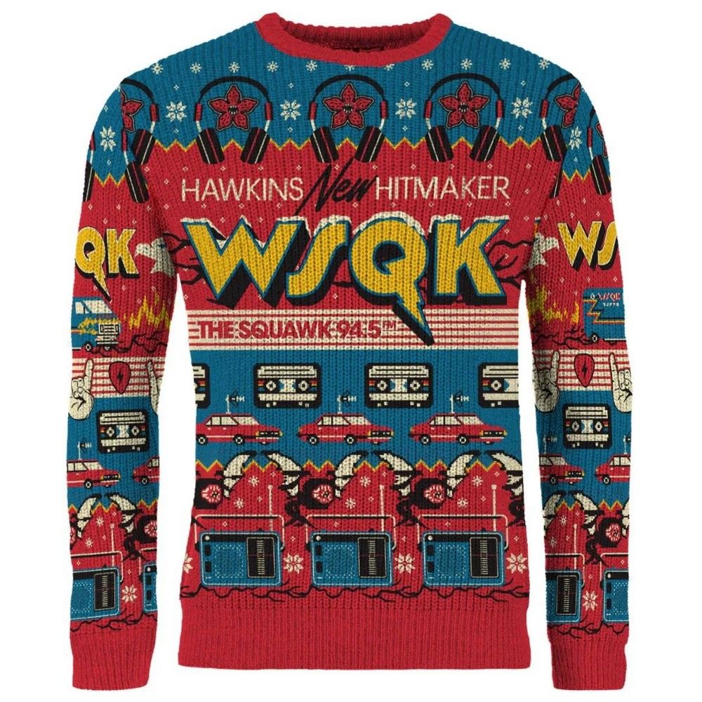PREORDER Stranger Things WSQK Christmas Jumper (Size XS)