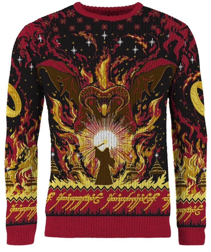 PREORDER Lord of the Rings: Balrog Christmas Jumper (Size: XXL)