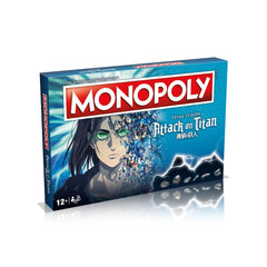 PREORDER Monopoly: Attack on Titan Monopoly