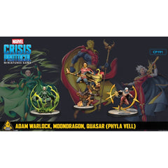 PREORDER Marvel: Crisis Protocol  Adam Warlock Moondragon & Quasar