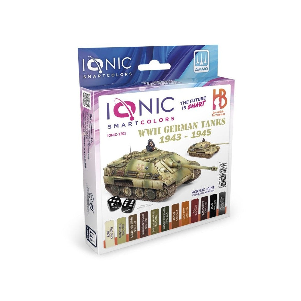 PREORDER Ionic - Sets - WWII German Tanks 1943 - 45