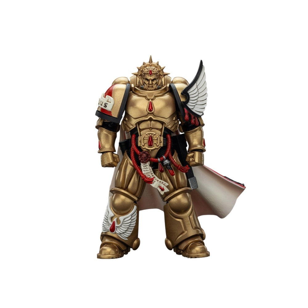 PREORDER U2 Warhammer Collectibles: 1/18 Scale Blood Angels Captain with Heavy Bolt Pistol & Power Sword
