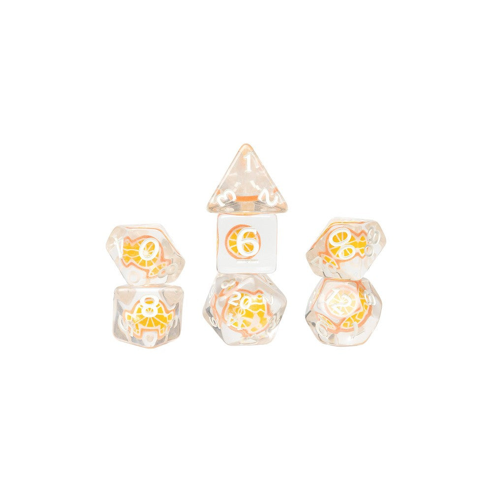 U2 Sirius Dice - Fruit Slice Dice Set - Orange