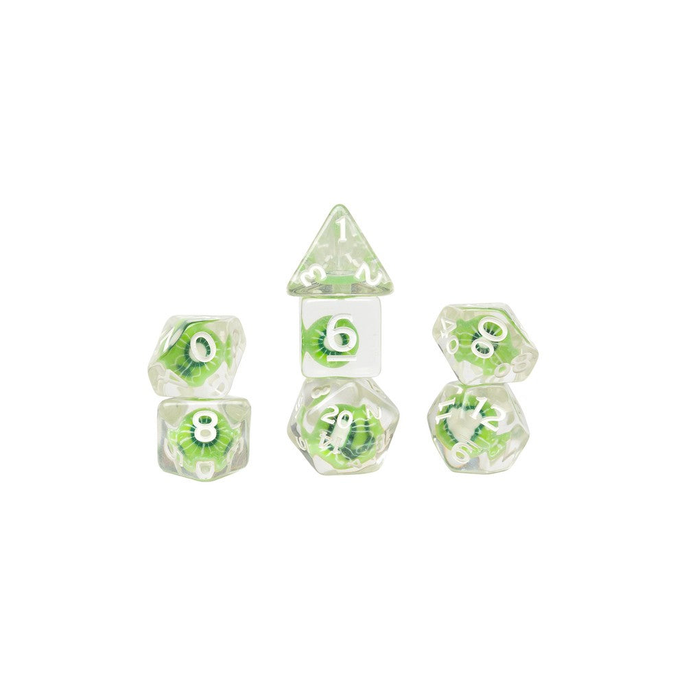 PREORDER U2 Sirius Dice - Fruit Slice Dice Set - Kiwi