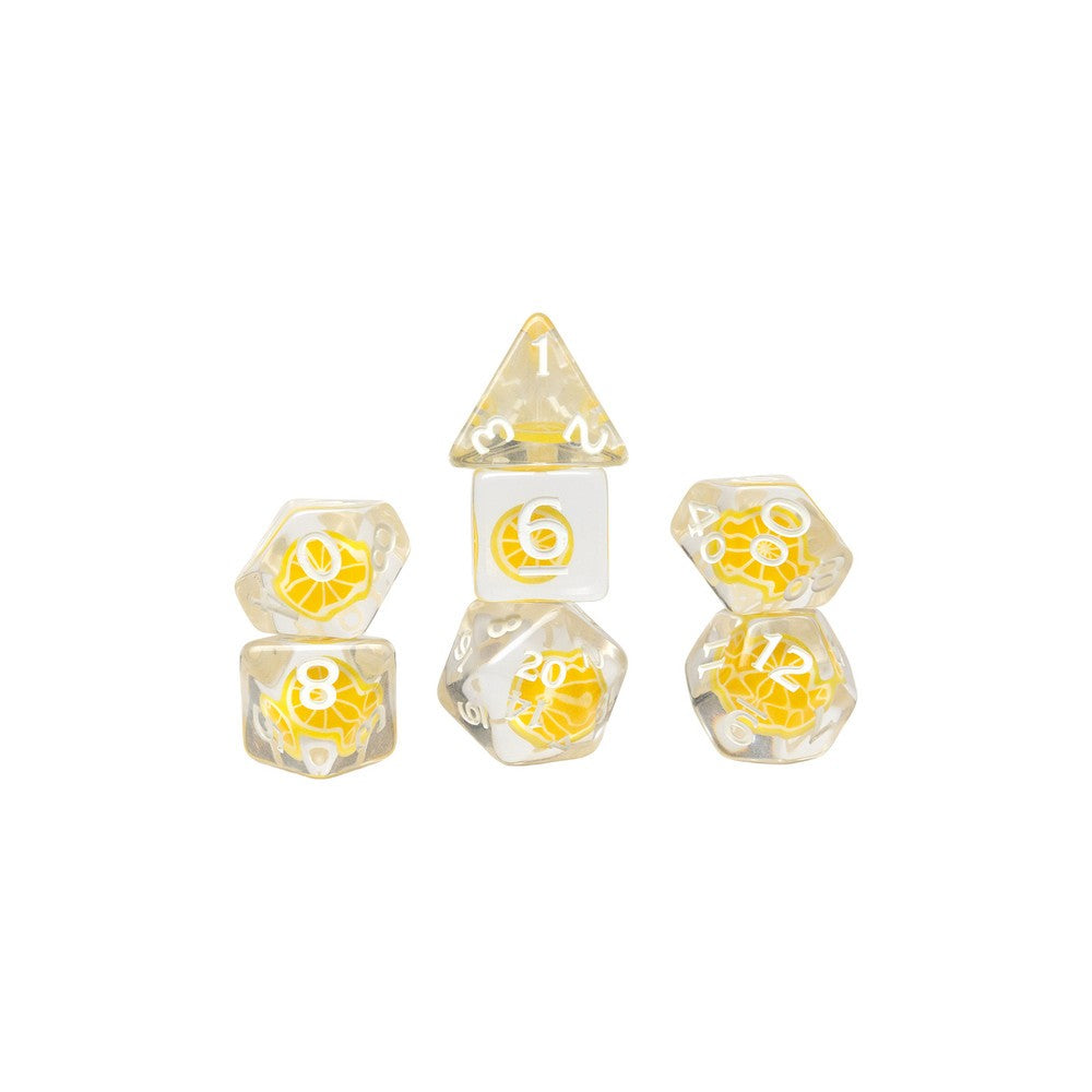U2 Sirius Dice - Fruit Slice Dice Set - Lemon