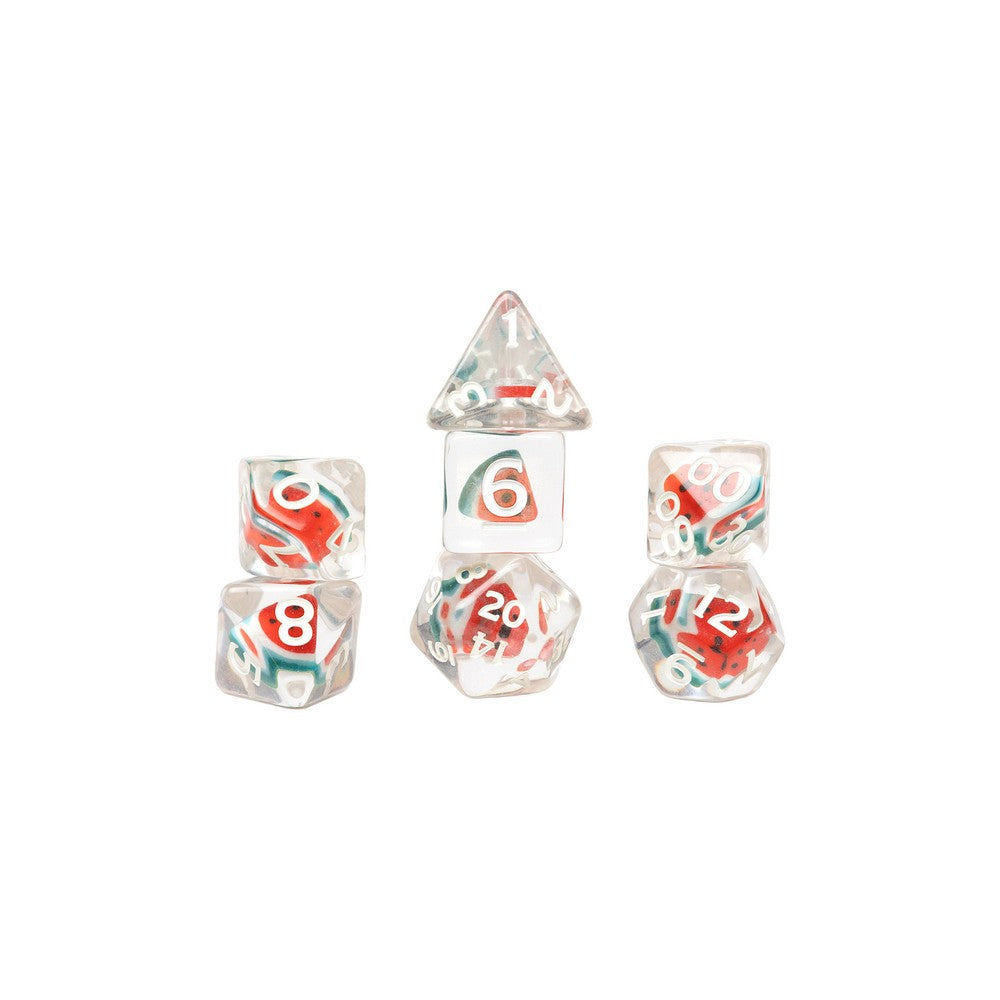 PREORDER U2 Sirius Dice - Fruit Slice Dice Set - Watermelon