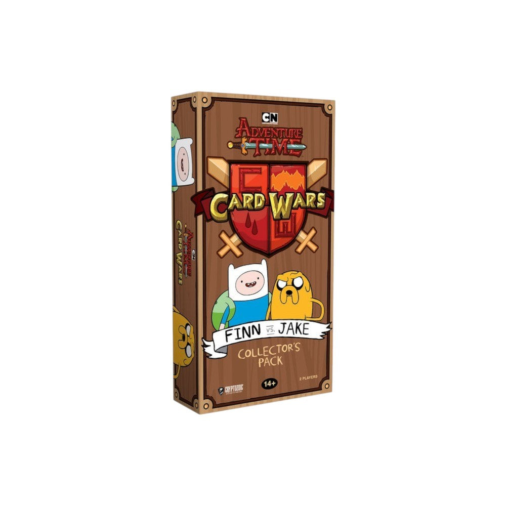 PREORDER U1 Cryptozoic: Adventure Time Card Wars Collectors Pack: Finn vs. Jake