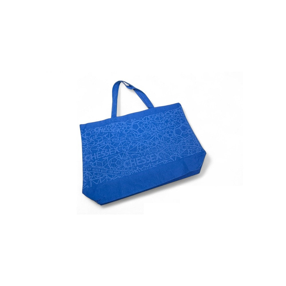 PREORDER CHX 85106 Too Many Dice Large Gusseted Bottom Blue Tote Bag
