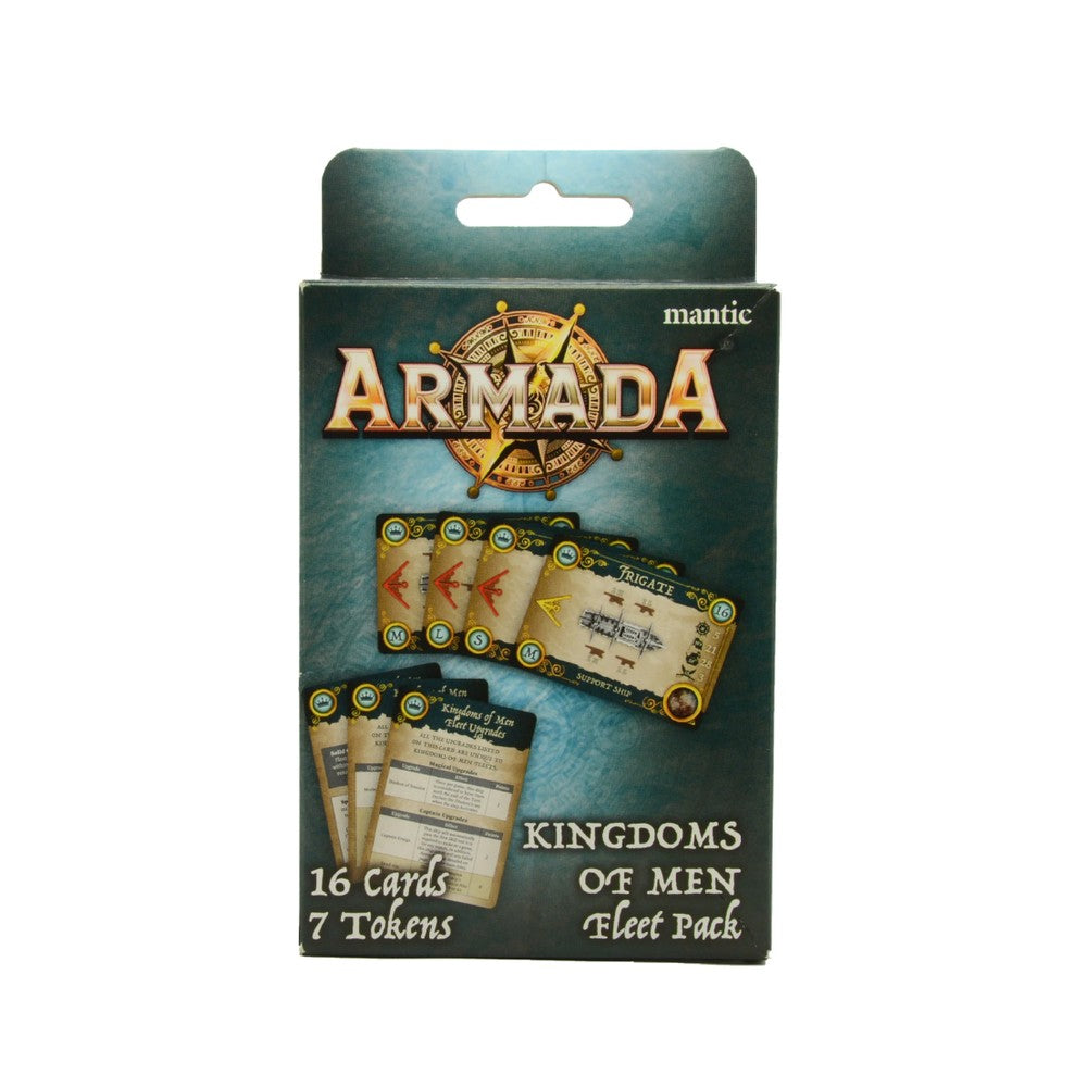 PREORDER MANTIC DIRECT Armada -  Card Deck Kingdoms of Men Fleet Pack