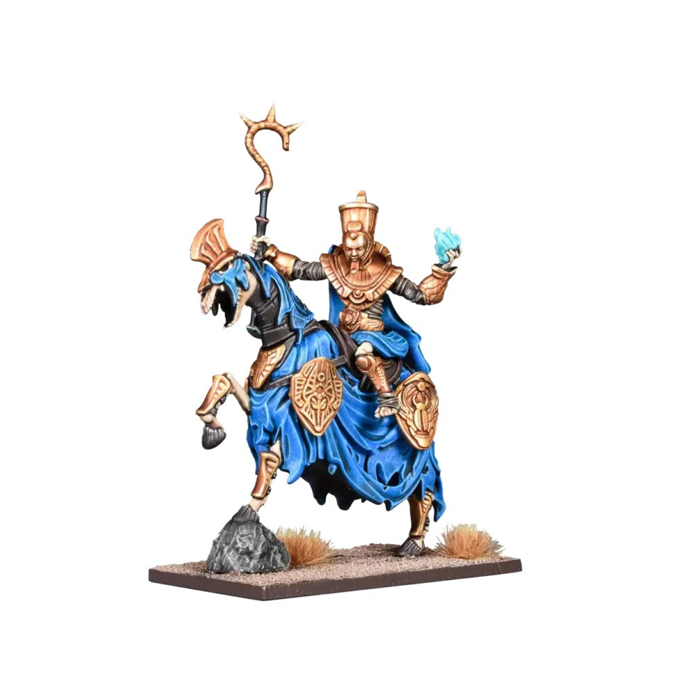 PREORDER MANTIC DIRECT Kings of War -  Empire of Dust Mounted Cursed High Priest