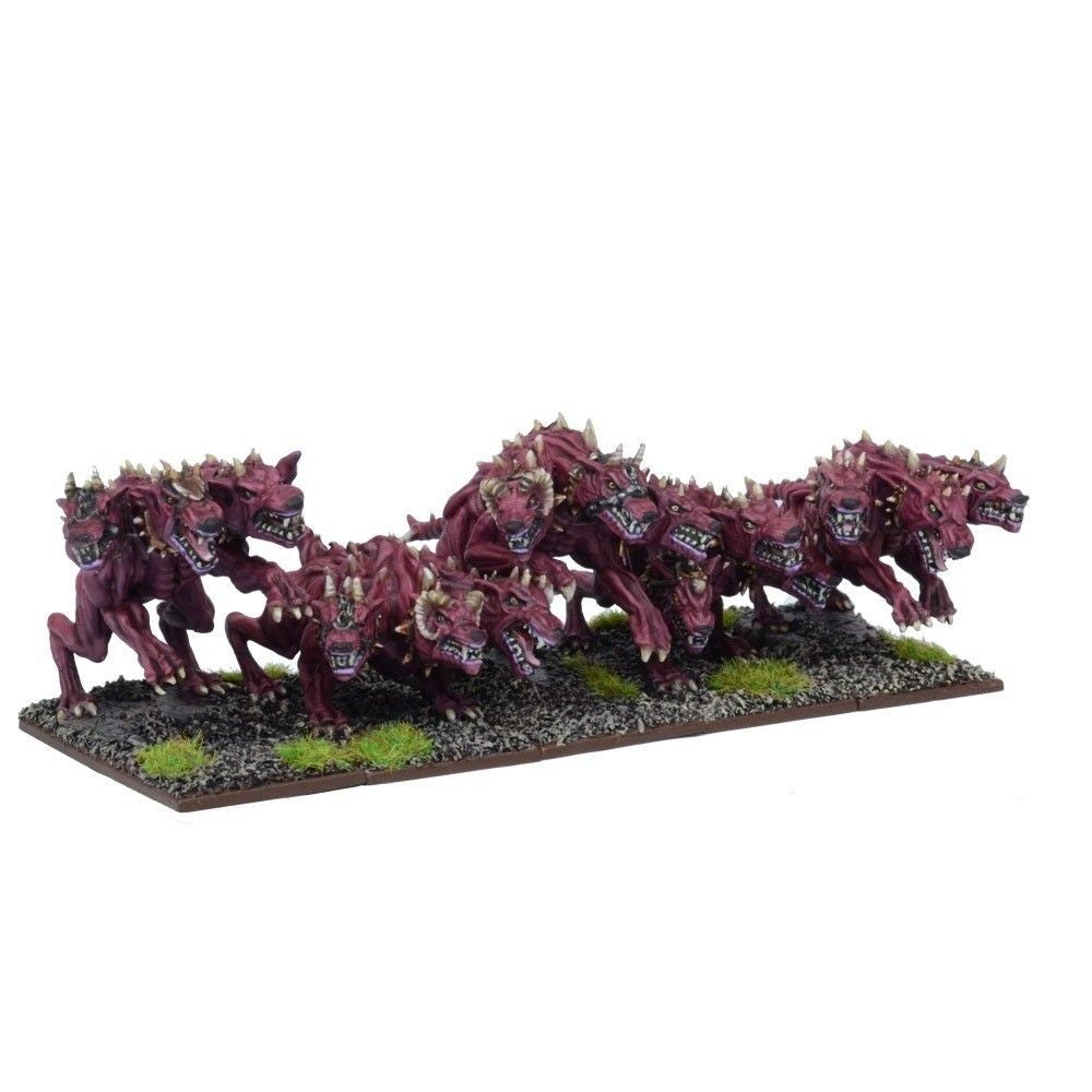 PREORDER MANTIC DIRECT Kings of War -  Forces of the Abyss Hellhound Troop