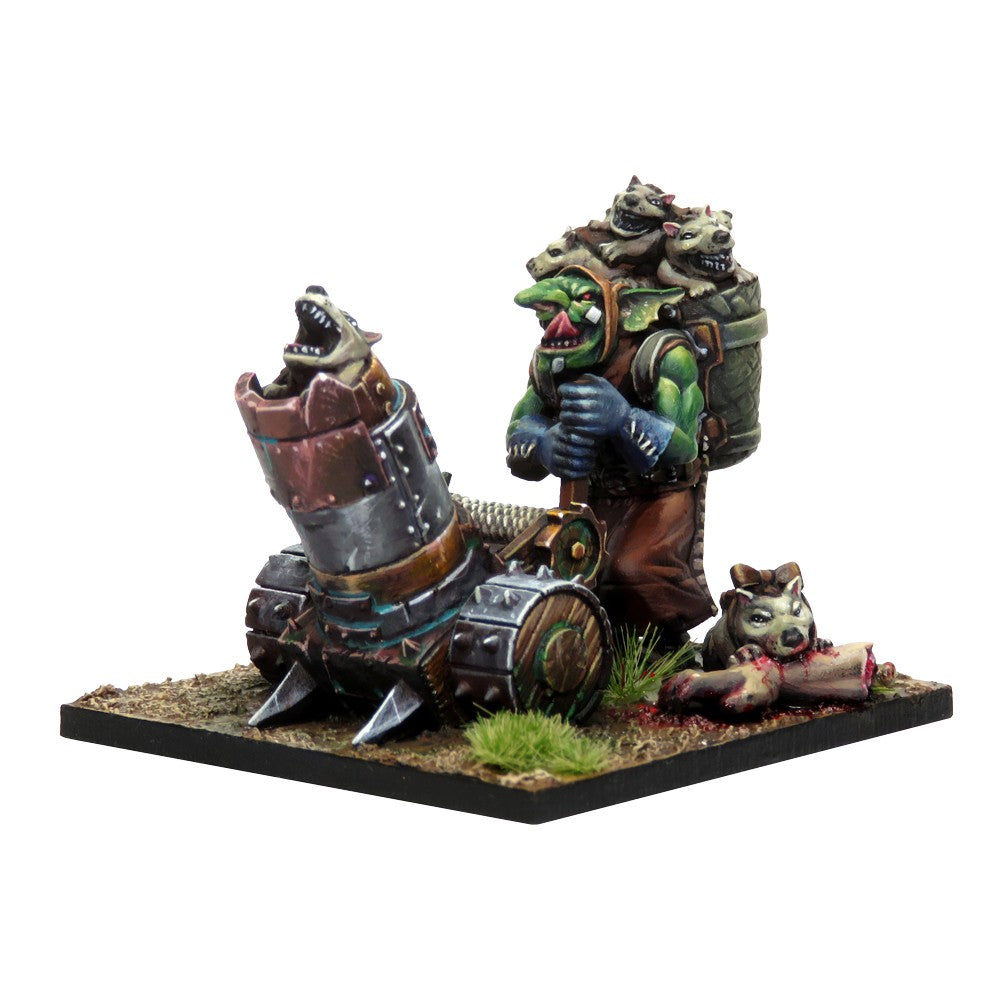 PREORDER MANTIC DIRECT Kings of War -  Goblin Mawpup Launcher