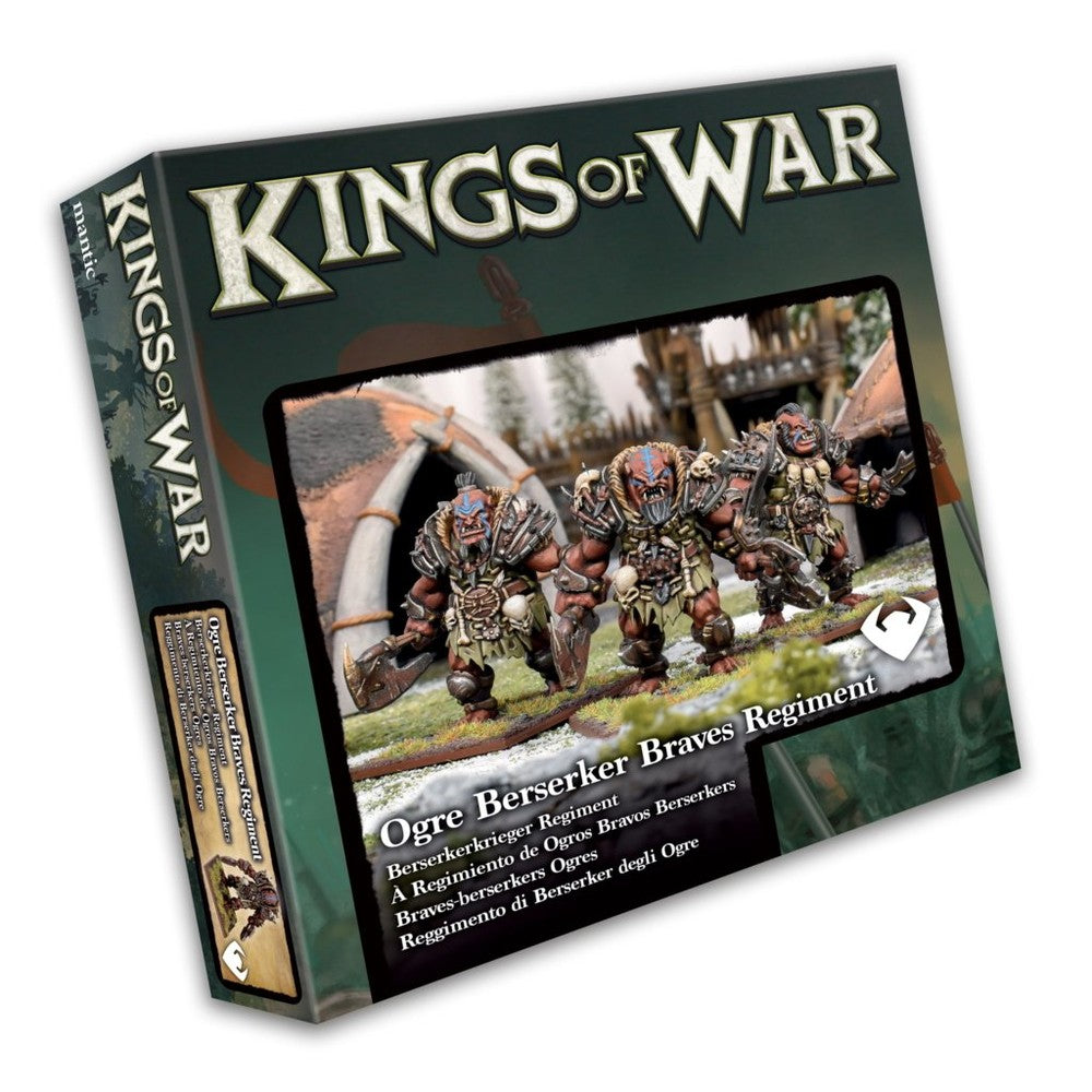 PREORDER MANTIC DIRECT Kings of War -  Ogre Berserker Braves Regiment