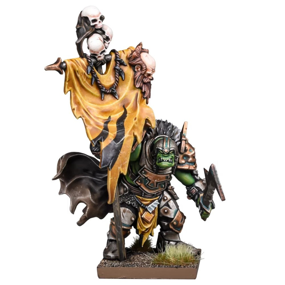 PREORDER MANTIC DIRECT Kings of War -  Orc Krudger / Orc Flagger