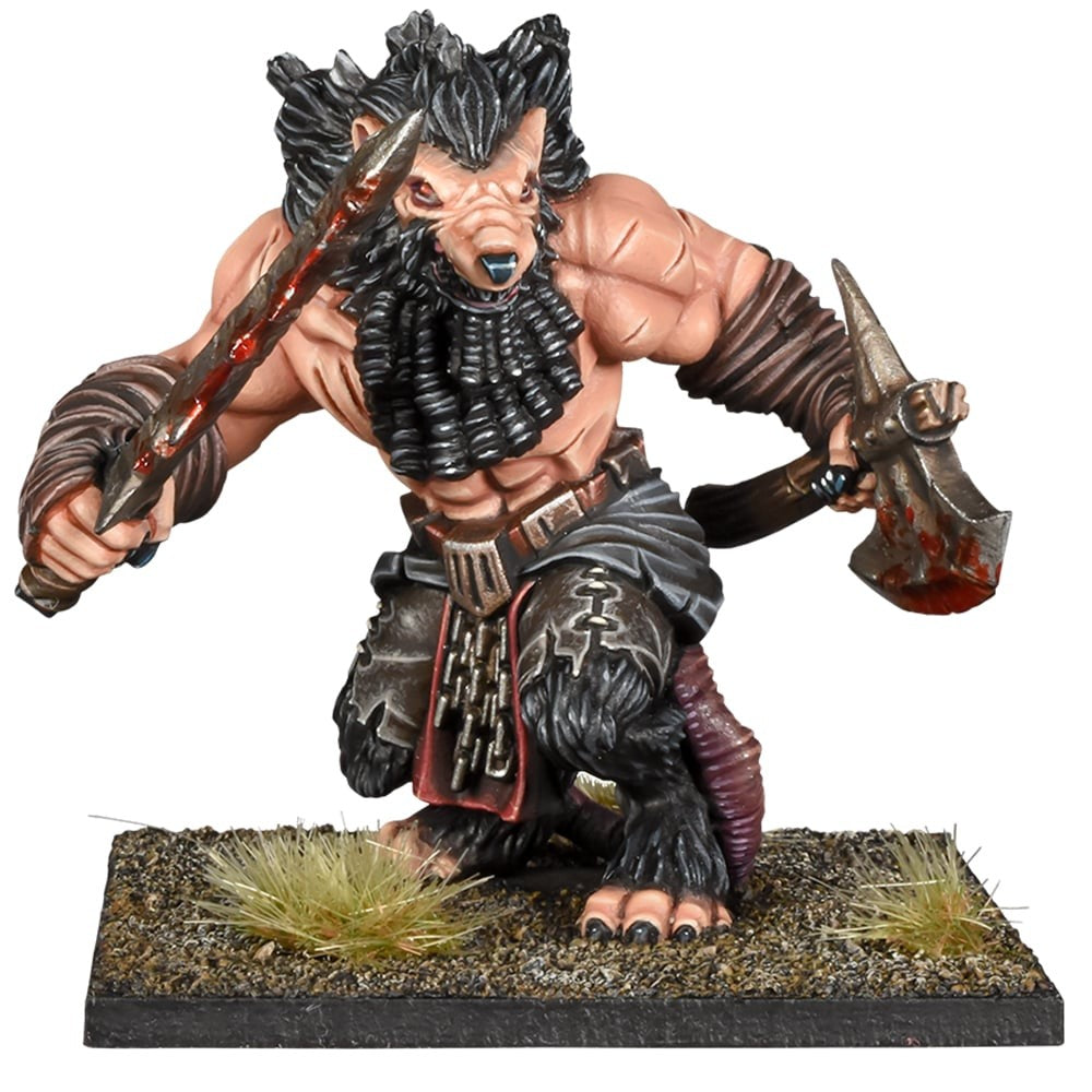 PREORDER MANTIC DIRECT Kings of War -  Ratkin Brute Enforcer