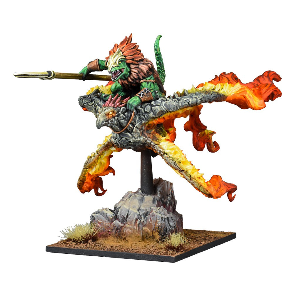 PREORDER MANTIC DIRECT Kings of War -  Salamander Ghekkotah Skylord