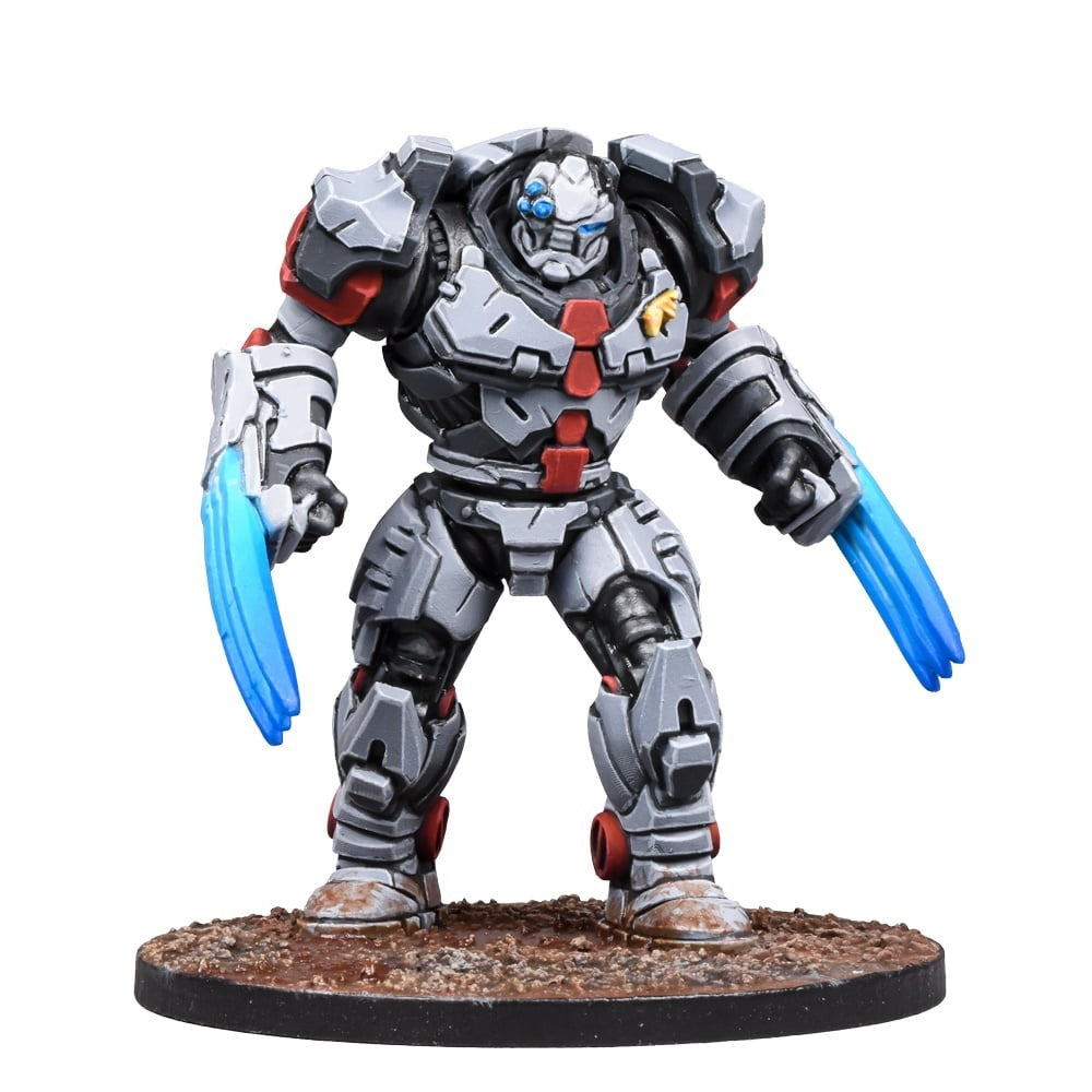 PREORDER MANTIC DIRECT Firefight -  Peacekeeper Captain with Phase Claws