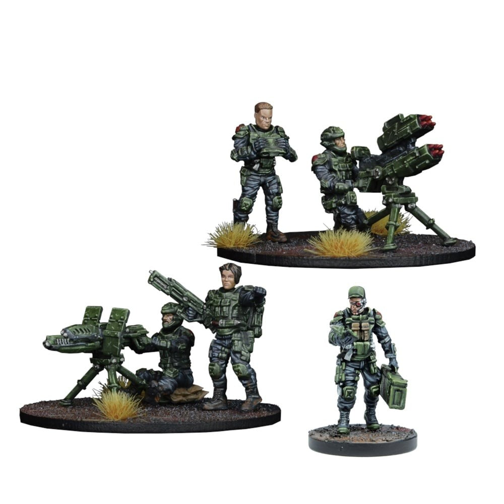 PREORDER MANTIC DIRECT Firefight -  GCPS Anti-Tank Weapons Teams