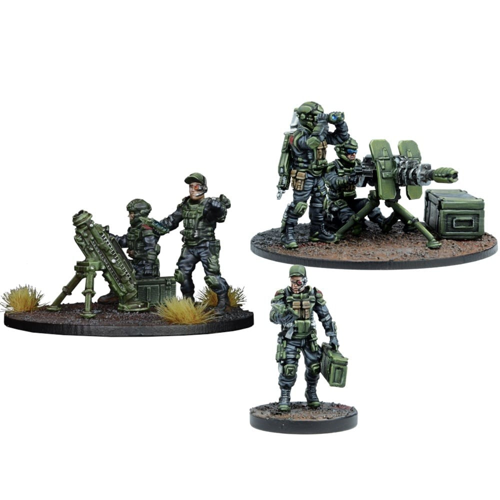 PREORDER MANTIC DIRECT Firefight -  GCPS Anti-Infantry Weapons Teams