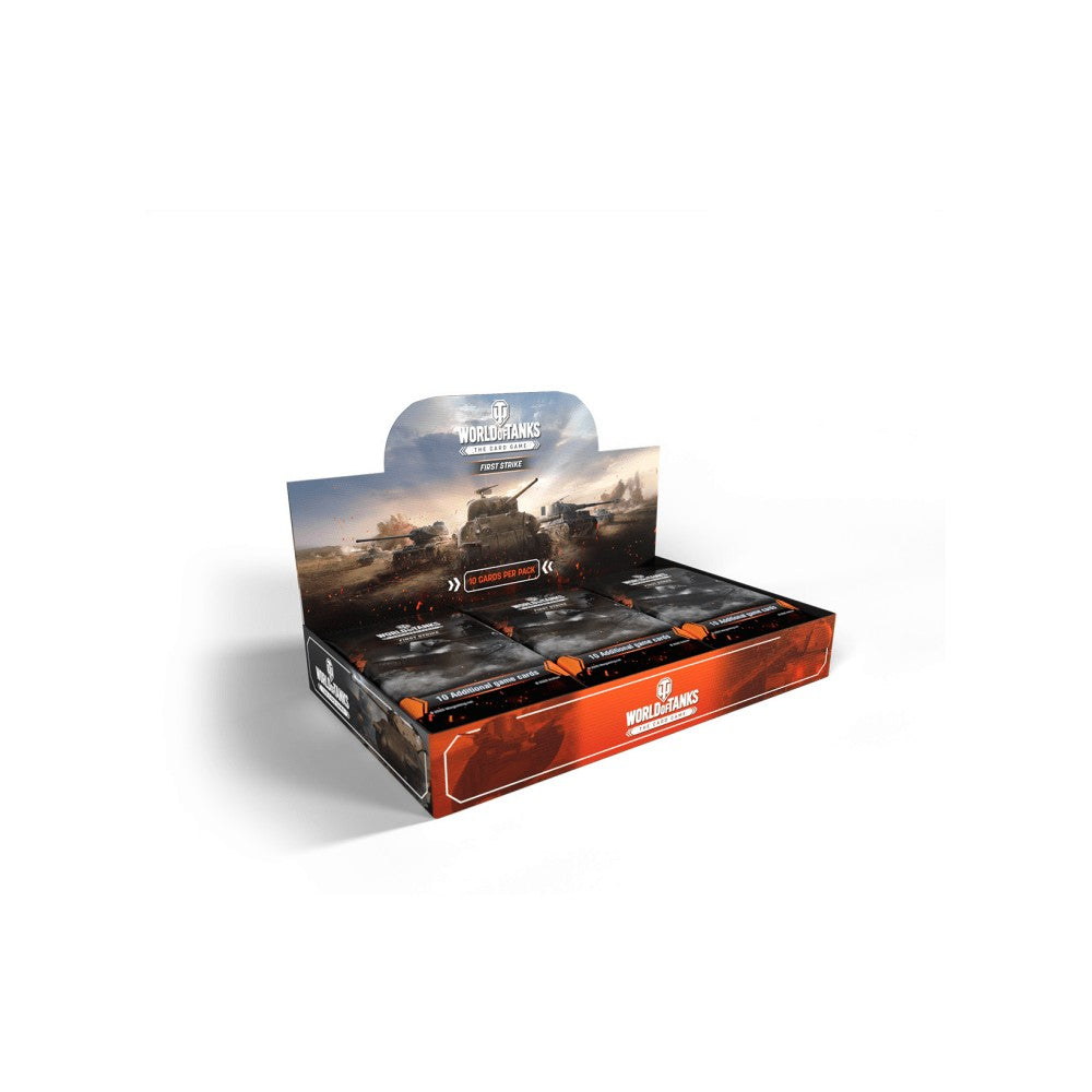 PREORDER U1 World of Tanks: The Card Game: Booster Box: First Strike (24x Booster)
