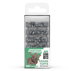 PREORDER AK Interactive - Basing Bits - Grass Tufts - 22 Pieces