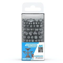 PREORDER AK Interactive - Basing Bits - Candles - 73 Pieces