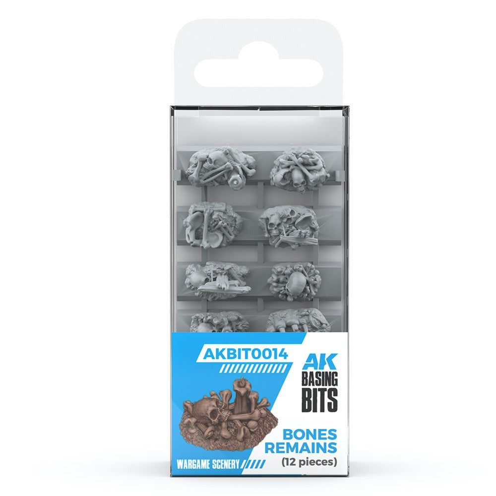 PREORDER AK Interactive - Basing Bits - Bones Remains - 12 Pieces
