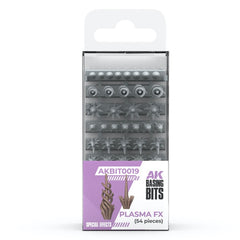 PREORDER AK Interactive - Basing Bits - Plasma Fx - 54 Pieces