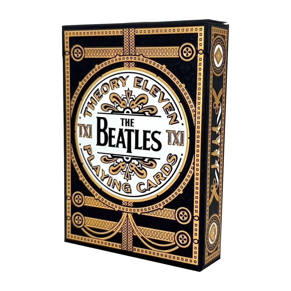 PREORDER Theory 11 - The Beatles Special Edition Playing Cards - Black