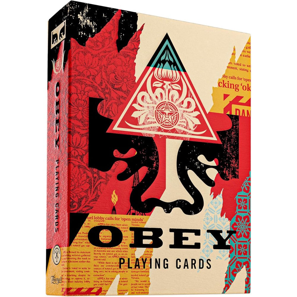 PREORDER Theory 11 - Obey Collage Edition Playing Cards