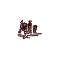 PolyHero Dice - Ranger 8 Dice Set Scarlet Scout