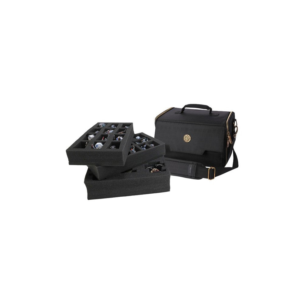PREORDER ENHANCE Tabletop Wide Base Miniature Figure Satchel - Black
