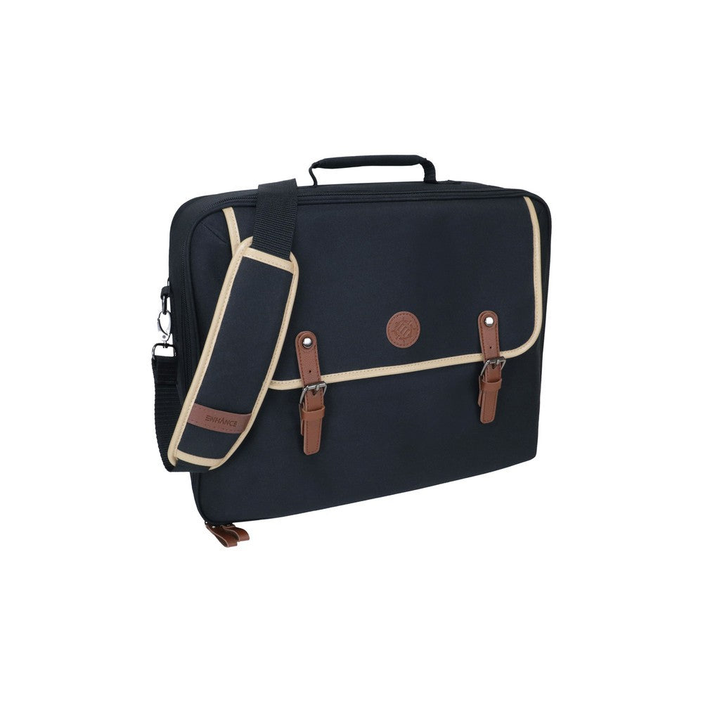 PREORDER ENHANCE Designer Edition TCG Shoulder Bag w/ Customizable Dividers & Accessory Pocket - Black